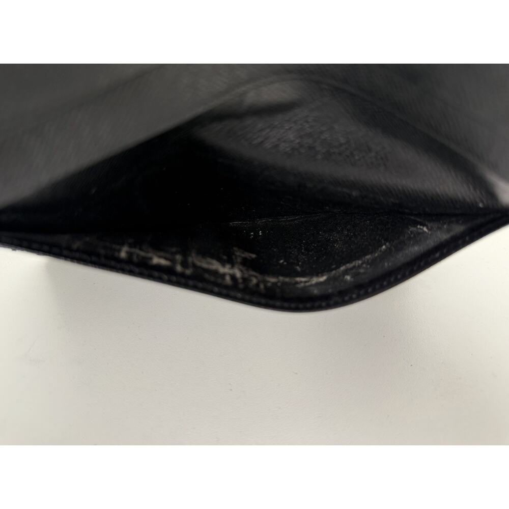 Louis Vuitton Brazza Vintage Long Wallet in Black Epi Leather - Picture 13 of 13